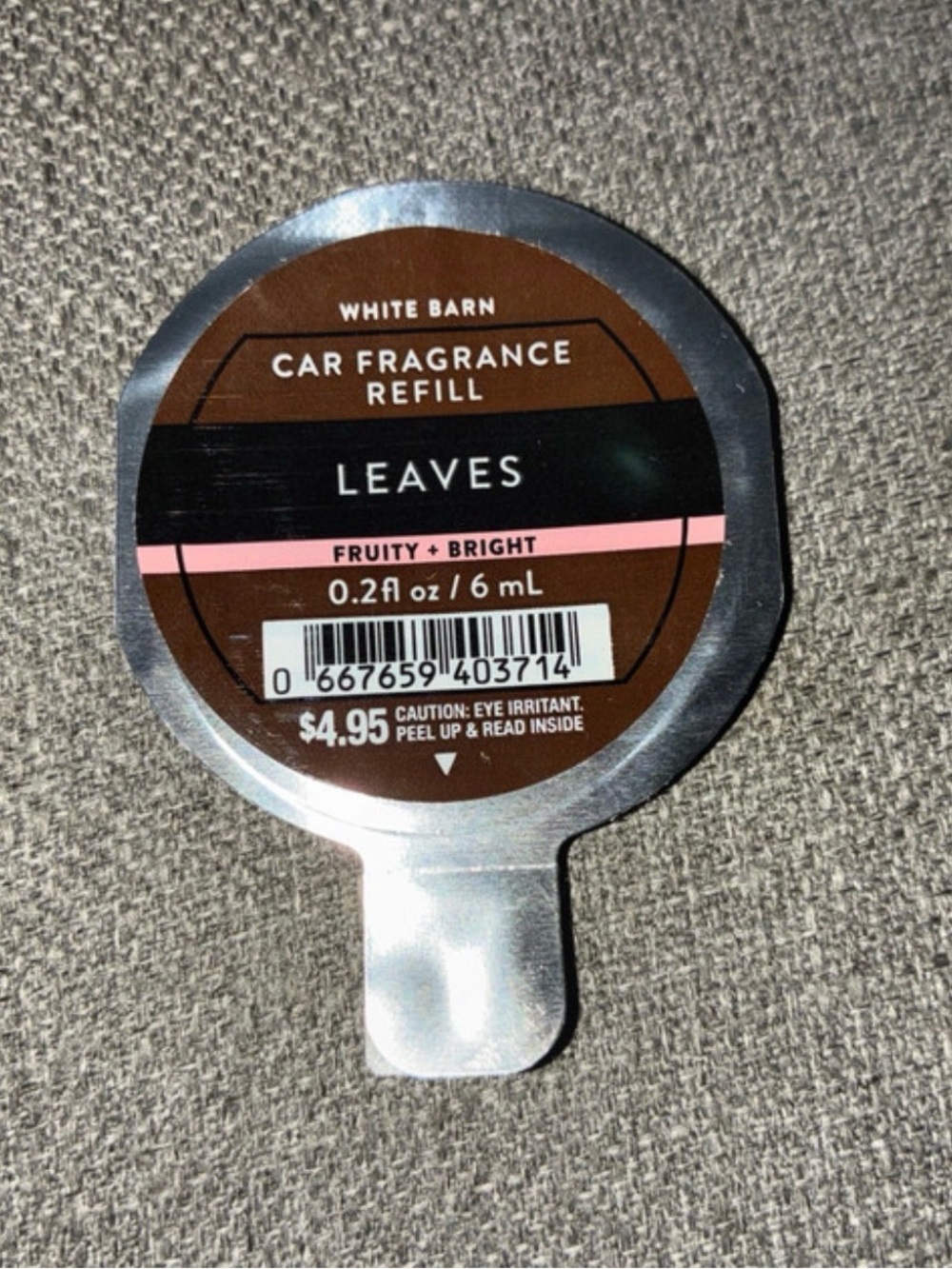 Bath & Body Works Leaves Car Fragrance Refill